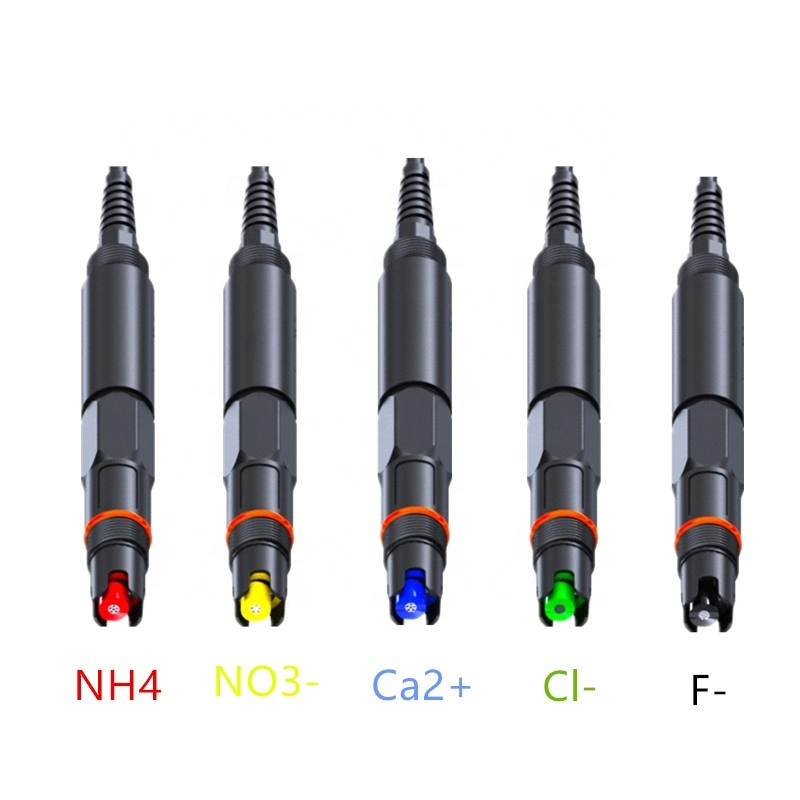 Iot Nitrate Ion-Selective Electrode No3- Sensor Monitor Nitrate in Water Treatment Hydroponic Application